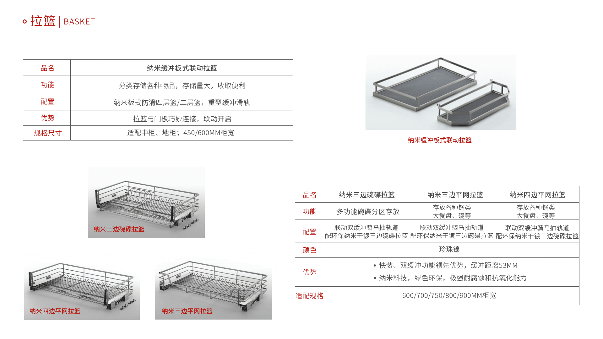 J9集团五金拉篮